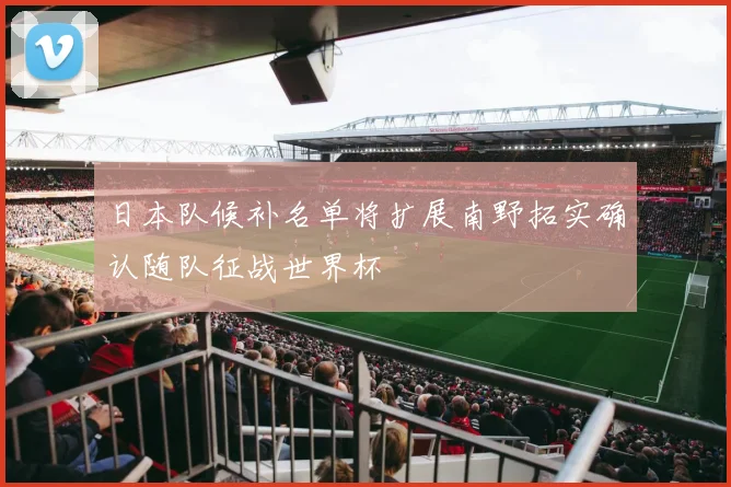 日本队候补名单将扩展南野拓实确认随队征战世界杯